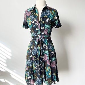 J.Crew X Abigail Borg shirtdress Size 0